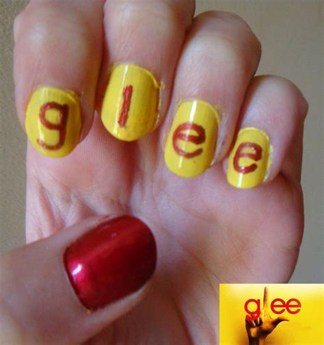 glee nails nails nail art designs nail art