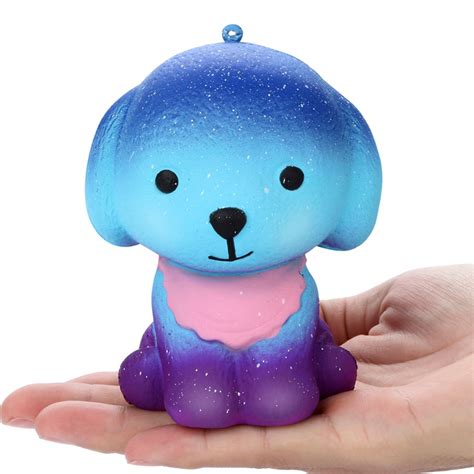 buy hiinst cool  cute puppy adorable squishies galaxy slow rising fruit