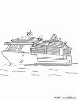 Cruise Coloring Ship Pages Color Ships Drawing Line Transportation Print Kids Boat Disney Colouring Drawings sketch template