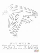 Falcons Atlanta Coloring Logo Pages Printable Football Nfl Patriots Sport Sheets Print Color England Drawing Bowl Super Animal Broncos Getcolorings sketch template