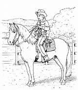 Horse Cheval Paarden Ausmalbilder Pferde Cavalos Paard Cavalier Dieren Menino Porteira Cowboy Cavaleiros Coloriages Equine Barbie Breyer Colorier Coloringhome Malvorlagen sketch template