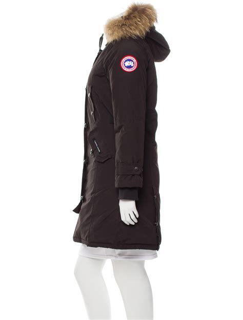 Canada Goose Fur Trimmed Puffer Jacket Clothing
