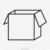 Caixa Aberta Kardus Mewarnai Abrir Kotak Buku Karton sketch template