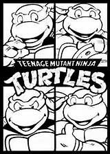 Tmnt Ninja Coloring Pages Turtles Printable Teenage Mutant Ak0 Cache Turtle Birthday sketch template