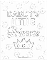 Coloring Pages Daddy Printable Dad Daughter Father Ever Miss Color Fathers Princess Kids Adult Girl Little Sheets Getcolorings Print Printables sketch template