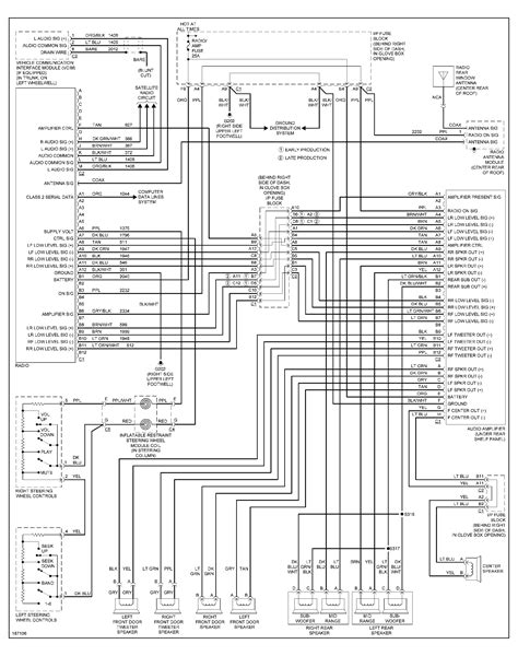 pontiac grabd  monsoon sound system wiring diagram