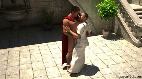 3d gay gladiator hugs greek philosopher cartoon sex tube