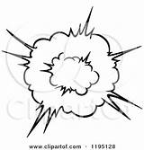 Explosion Burst Poof Clipart Vector Comic Illustration Royalty Tradition Sm 2021 Small sketch template