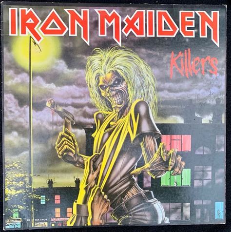 Iron Maiden Killers Lp Vinyl Original Pressing 1981 Harvest ‎ St 12141