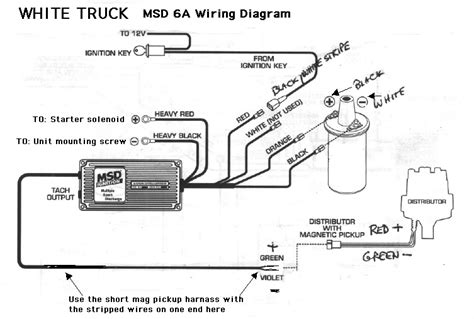 msd al  hei wiring diagram