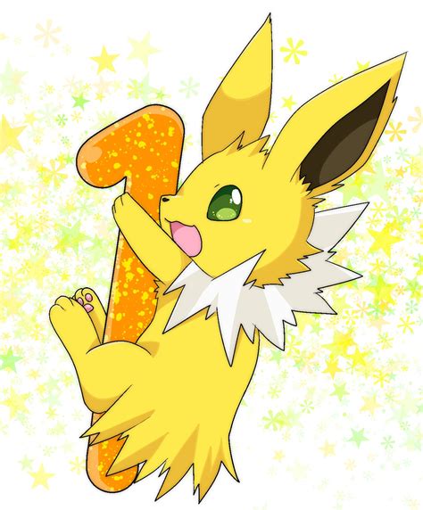 jolteon eevee cute cute pikachu pokemon eeveelutions eevee