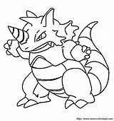 Pokemon Rhydon Coloring Rhyperior Pages Browser Ok Internet Change Case Will Template Coloring2000 sketch template