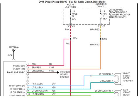diagram  dodge ram  radio wiring diagram full version hd quality wiring diagram