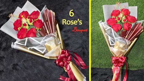 roses wrapping  paper plastic paper flowers wrapping easy