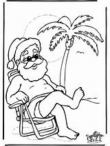 Christmas Coloring Pages Santa Beach Choose Malebog Funnycoloring Printable Advertisement Malesider Jul Board Annonce sketch template
