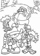 Kids Next Door Coloring Pages Codename Cartoon Colouring Printable Color Fun Character Personal Print Create Knd Characters Para Part Sheet sketch template