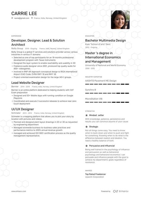 resume graphic designer  samples examples format