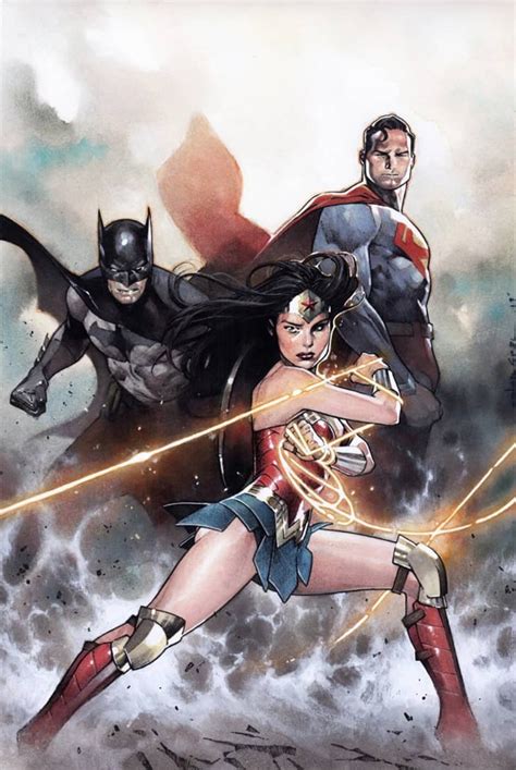 Wonder Woman Batman And Superman By Olivier Coipel