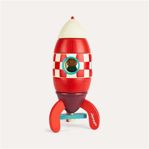 buy  janod small magnetic rocket toy  kidly uk