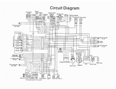 ktm duke  wiring diagram techrush   diagram ktm yamaha