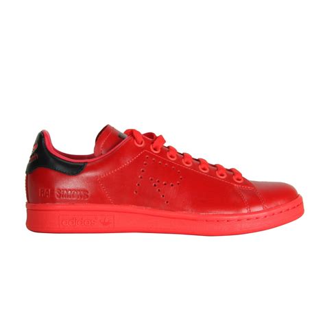 adidas  raf simons adidas  raf simons red sneakers ba womens sneakers italist