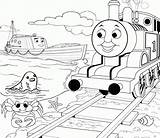 Thomas Friends Coloring Book Pages Library Clipart Clip Color sketch template