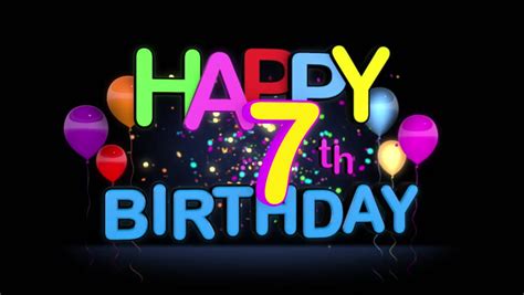 happy  birthday title seamless stock footage video  royalty