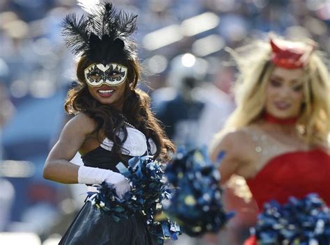 Nfl Cheerleaders Dress Up For Halloween