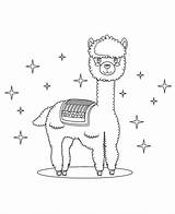 Llama Tsgos sketch template