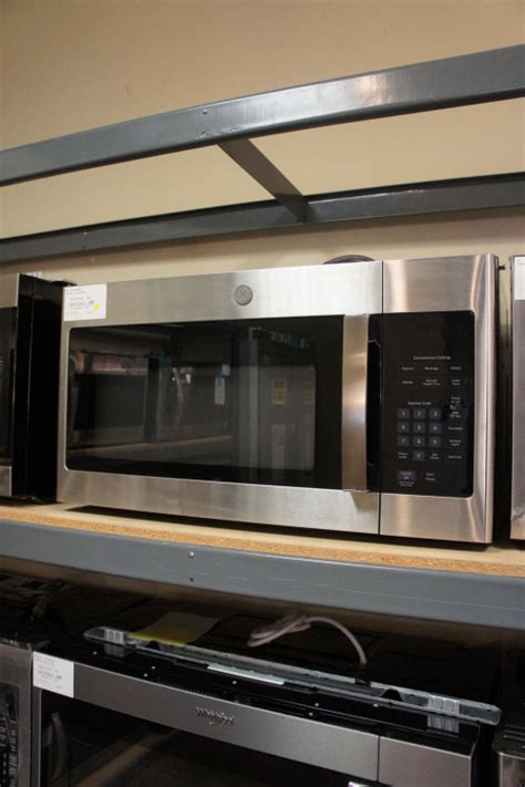 30″ Ge Jvm3160rfss Over The Range Microwave Oven – Appliances Tv Outlet
