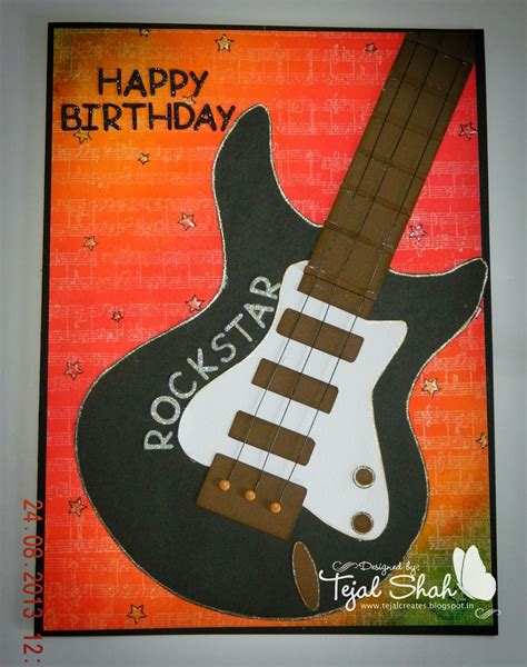 creative expressions musical birthday card