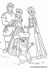 Gelo Reino Desenhos Princesas sketch template