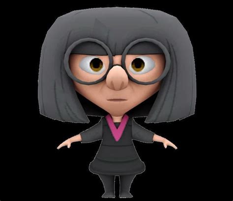 The Incredibles Edna Mode 3d Cgtrader