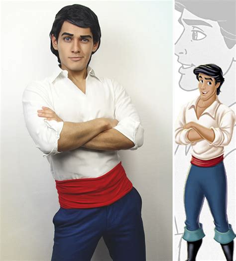 This Man Dressed Up As Male Disney Characters Mimics Them