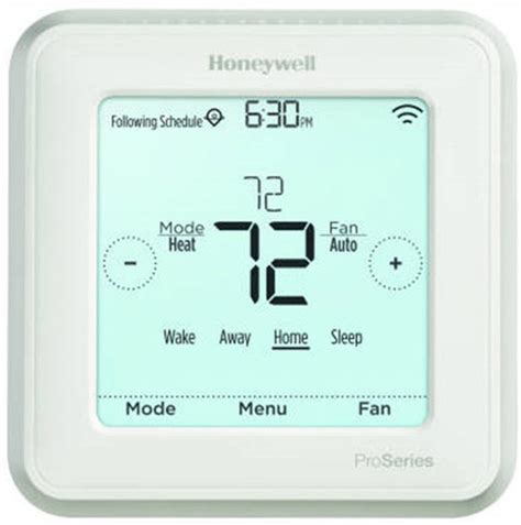 thu honeywell  pro programmable thermostat heatcool
