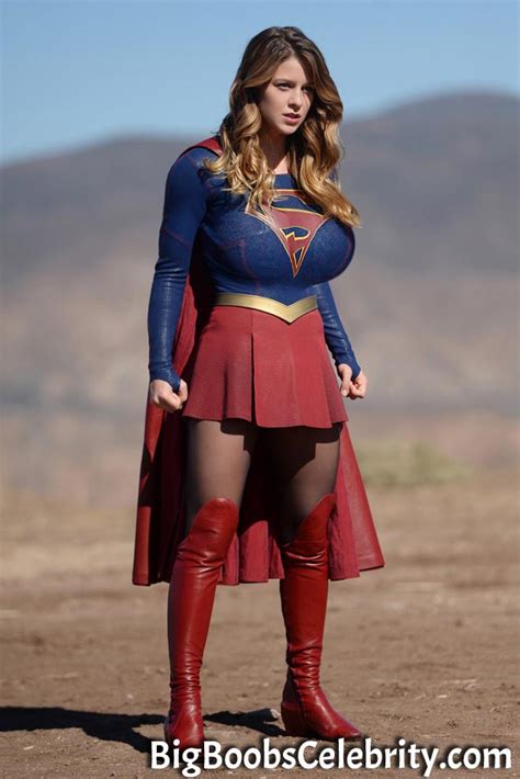 Supergirl Melissa Benoist Naked Big Tits Leaks Big Boobs