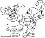 Woodpecker Woody Coloring Magic Doing Colouring Pages Knothead Colorir Para Magician Pica Choose Board sketch template