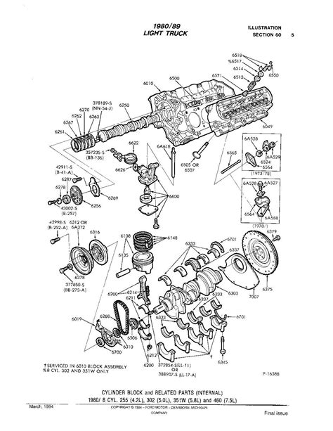 ford parts diagrams  descriptions