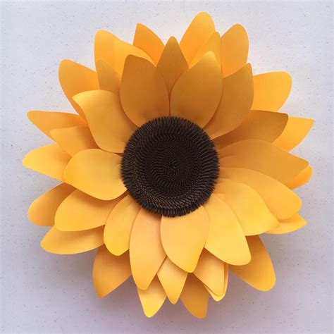 cricut sunflower template