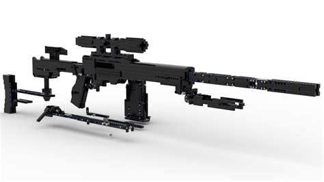 lego custom instructions working sniper rifle
