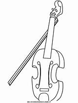 Biola Mewarnai Violin Violino Violins Versi Sketsa Nyata Hitam Putih Coloringpagebook sketch template