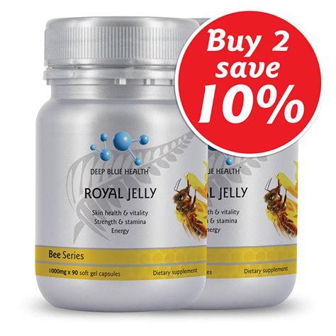 royal jelly save  twin pack deep blue health nz
