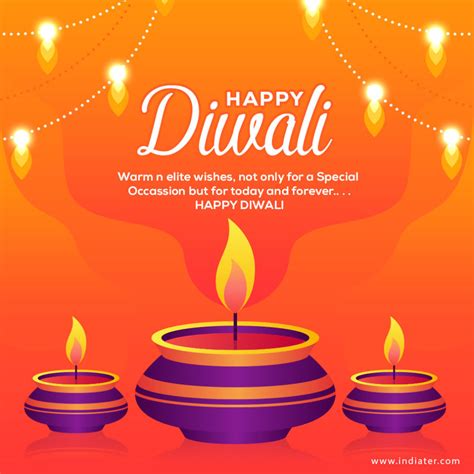 beautiful greeting card  wishes diwali festival indiater