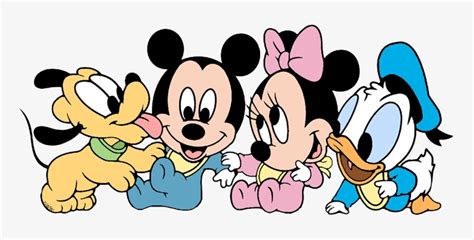 baby mickey mouse  friends png disney baby clipart  png