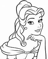 Beast Beauty Coloring Pages Belle Kids Princess Printable Colouring Choose Board Once Cute Disney sketch template