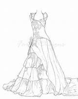 Barbie Gowns Ausmalbilder Sketches Gown Getcolorings Brautkleider Hochzeitskleider Activityshelter Technische Onlycoloringpages Detai sketch template