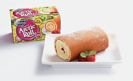 arctic roll sales heat    chill   fashioned desserts