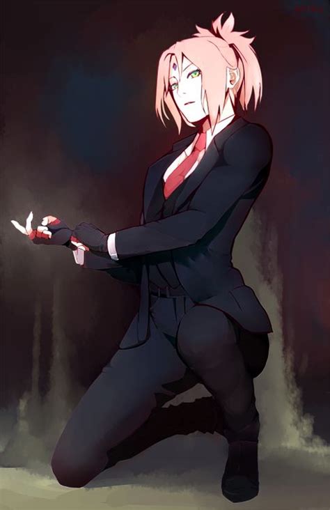 Hitwoman Sakura Haruno Badass Naruto Sakura Haruno