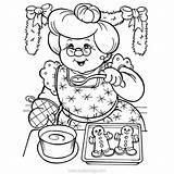 Coloring Pages Baking Mrs Gingerbread Man Claus Xcolorings 990px 141k Resolution Info Type  Size Jpeg Printable sketch template