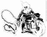 Rider Ghost Coloring Pages Ghostrider Colouring Printable Color Print Designlooter Boys Year Kids Divyajanani 650px 35kb sketch template